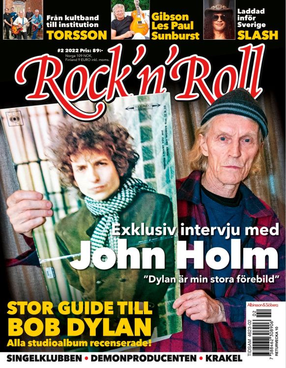rock n roll magazine Bob Dylan front cover