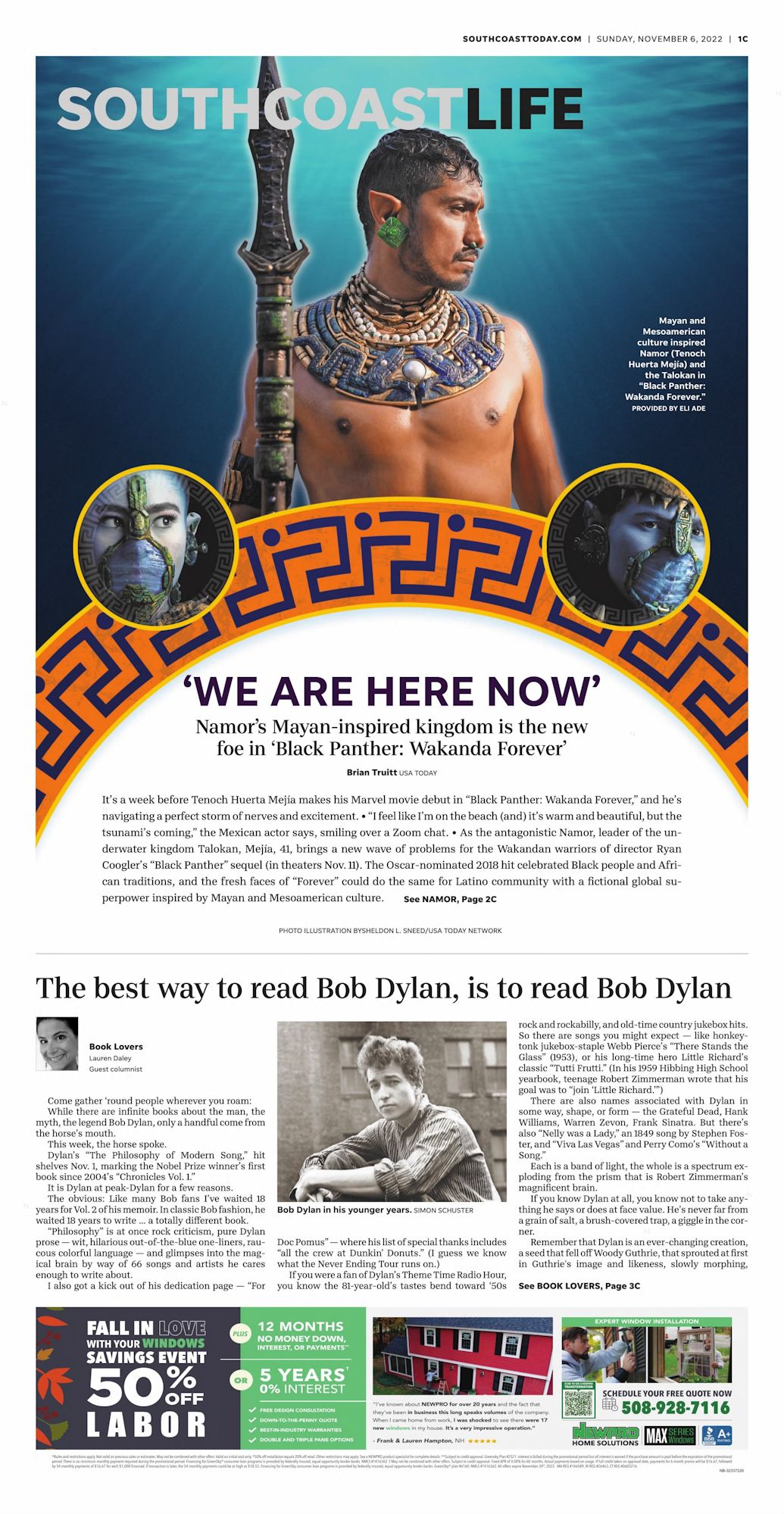 Standard-Times Bob Dylan front cover