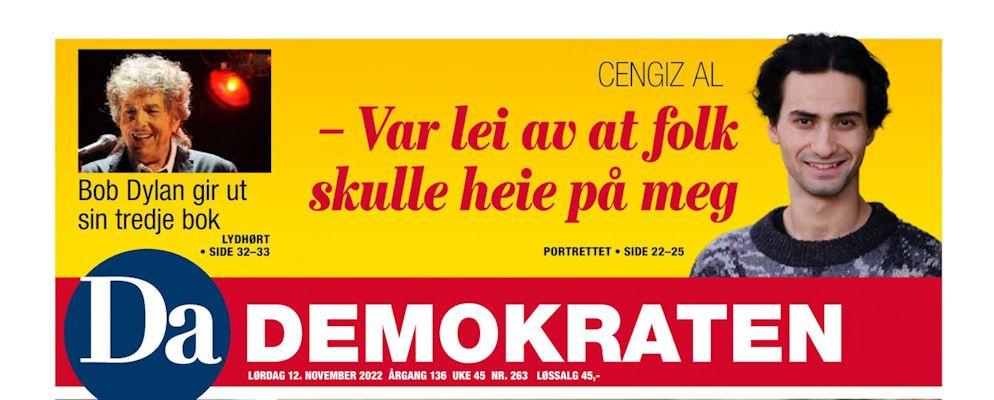 Demokraten Bob Dylan front cover