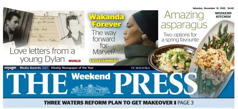 The Press Bob Dylan front cover