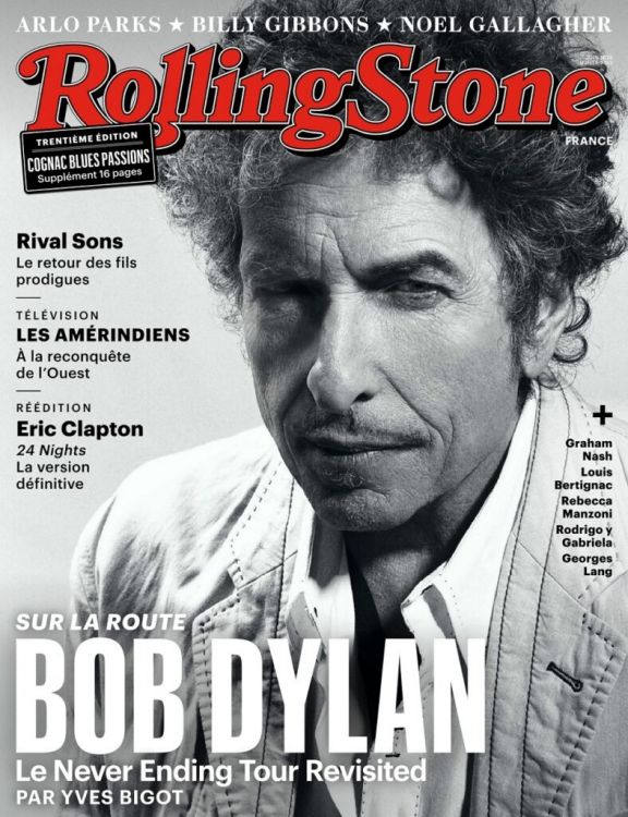 rolling stone magazine france june 2023 Bob Dylan front cover