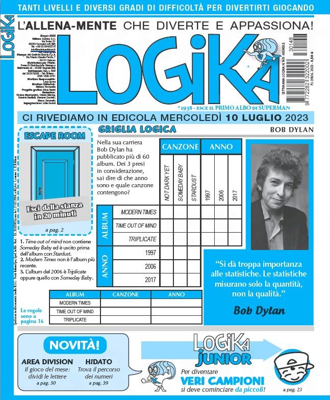 logika Bob Dylan front cover