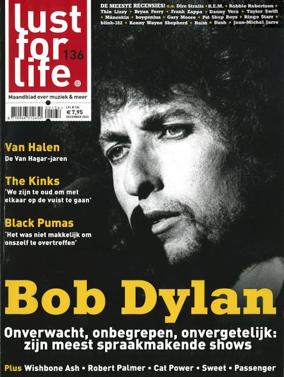 lust for life 2023 magazine Bob Dylan front cover