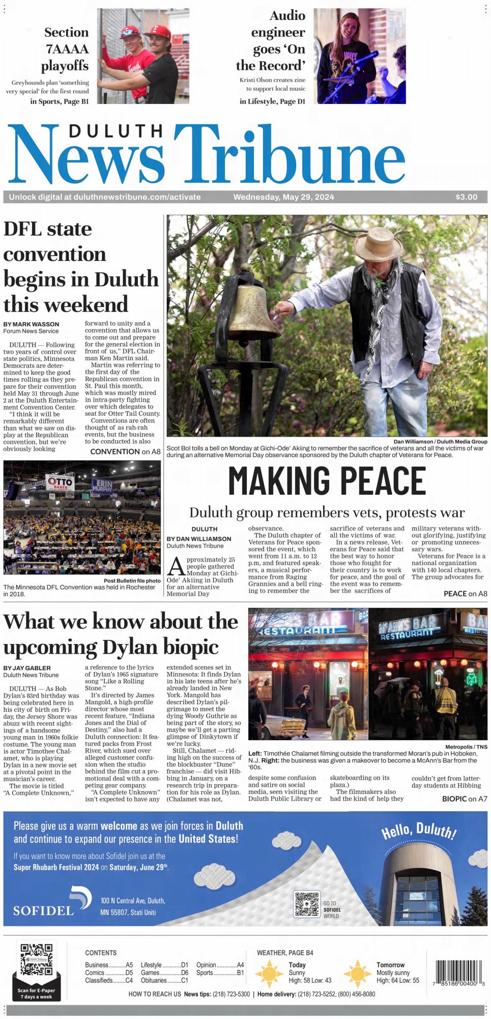 Duluth News Tribute