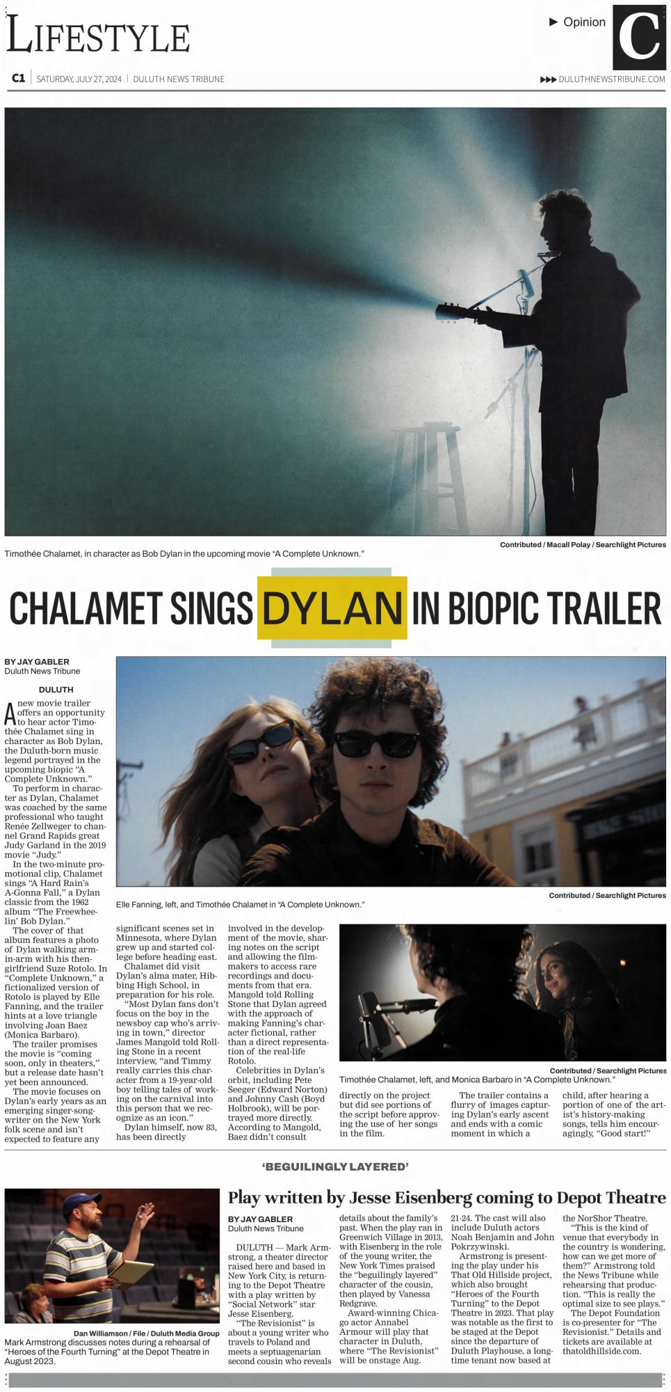 Duluth News Tribute