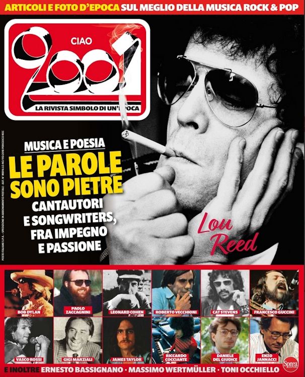 ciao 2001 10 2024 magazine Bob Dylan front cover