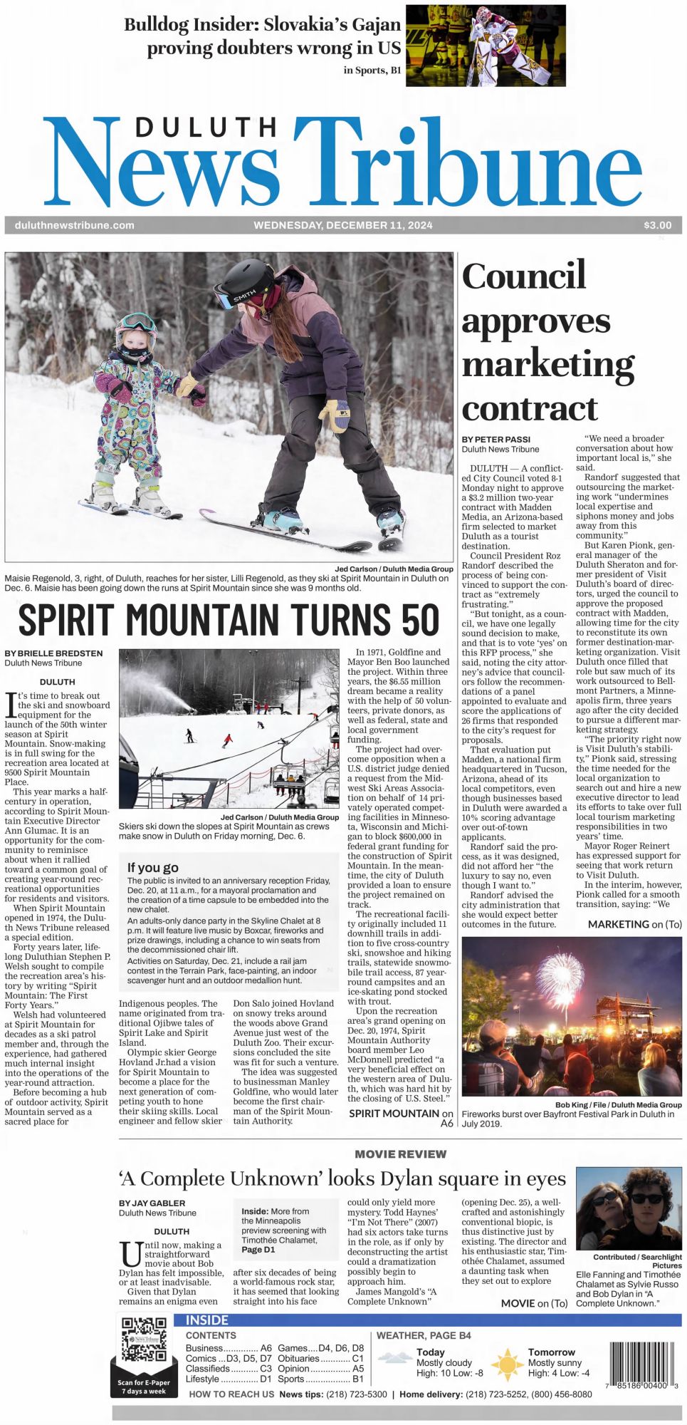 Duluth News Tribute