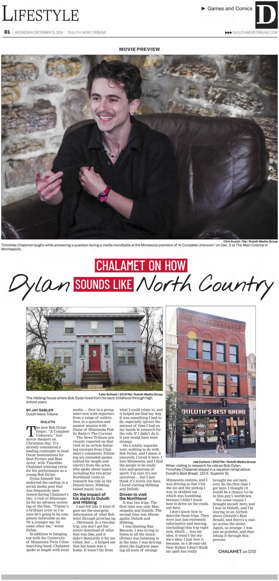 Duluth News Tribute