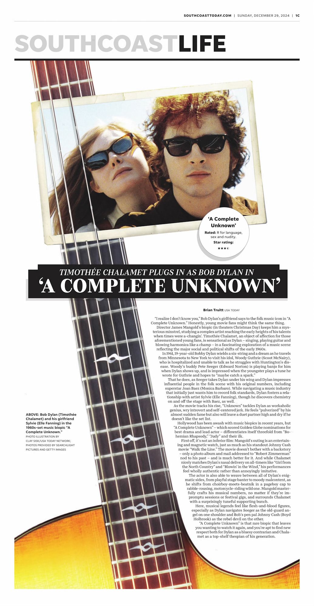 Standard-Times Bob Dylan front cover