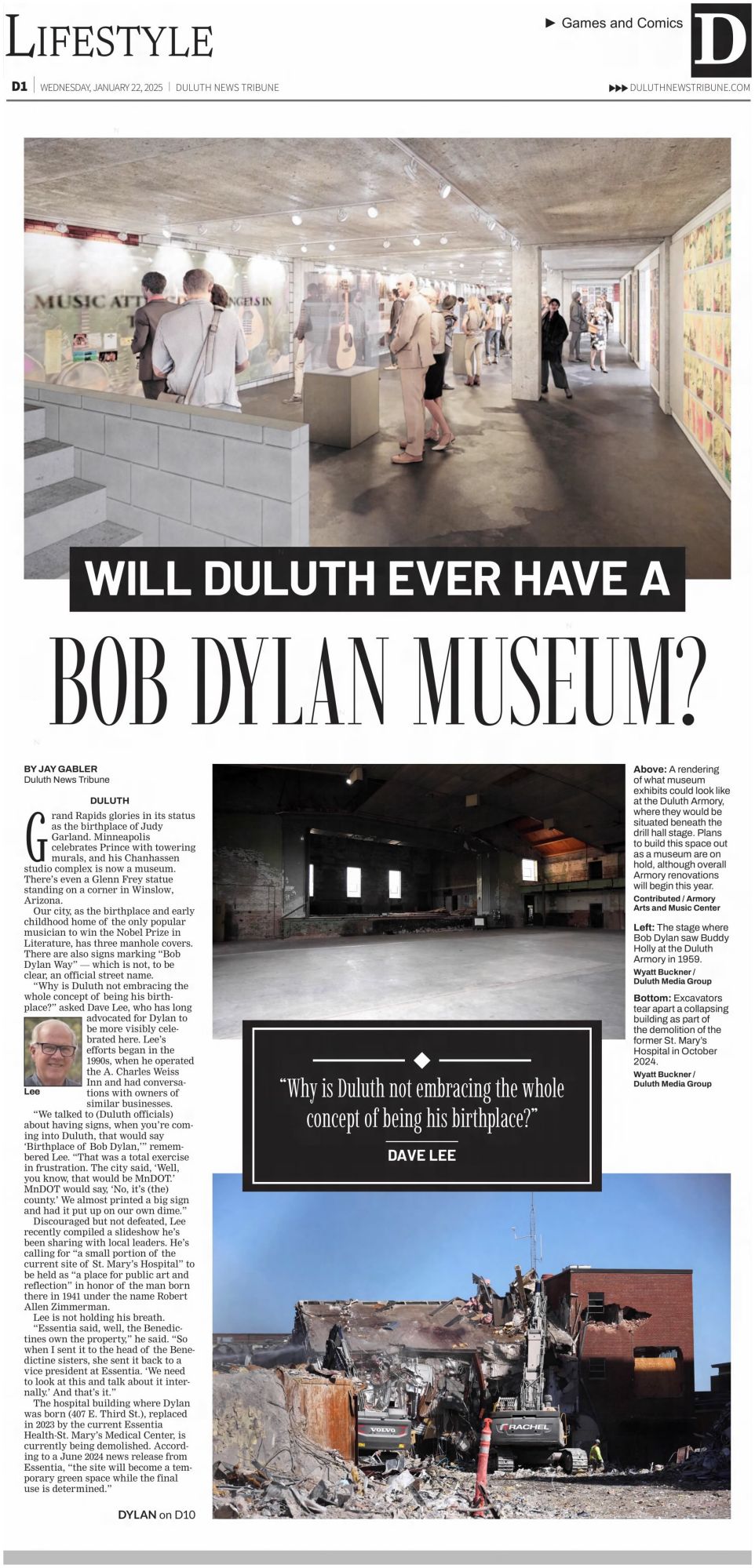 Duluth News Tribute