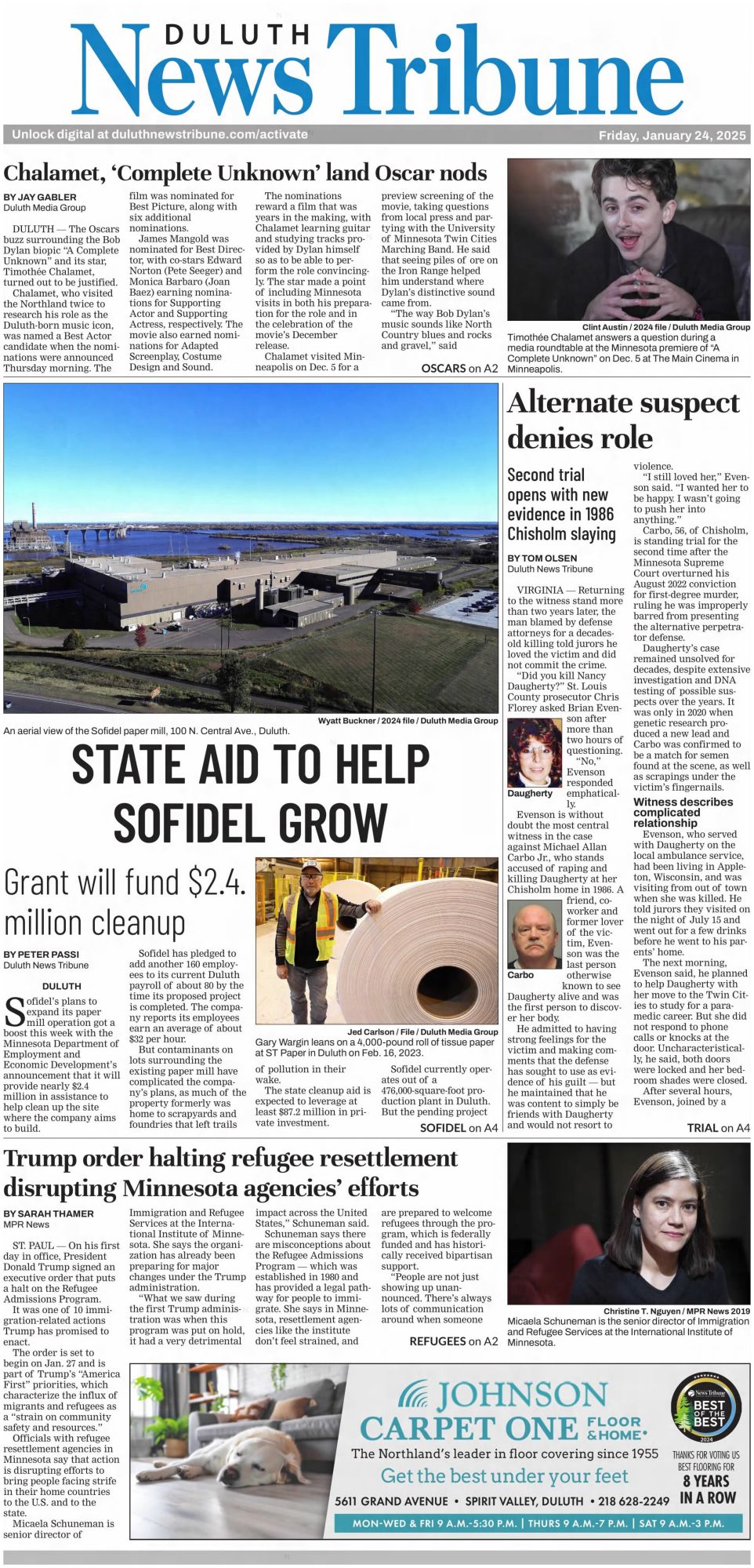Duluth News Tribute