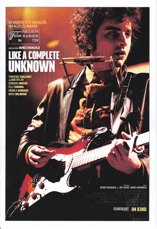 ticket austria magazine Bob Dylan front cover
