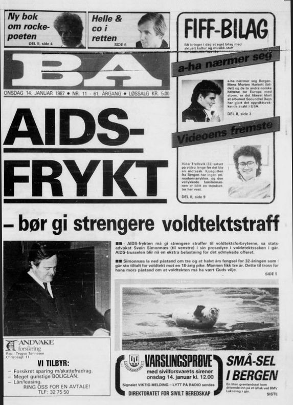 BA-1997-01-14 norway magazine Bob Dylan front cover