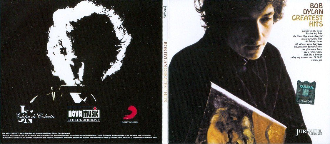 jurnalul national romania magazine Bob Dylan front cover