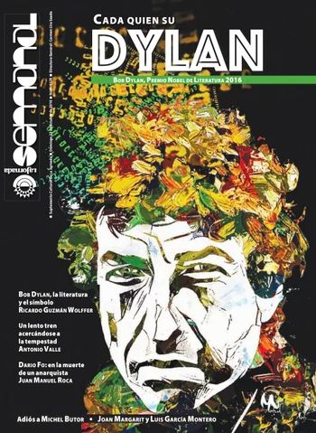 la jornada semanal magazine Bob Dylan front cover