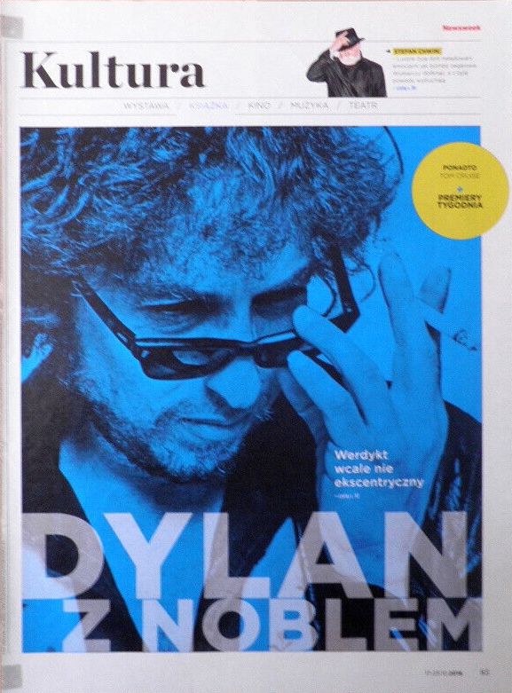 gazeta wyborcza magazine Bob Dylan front cover