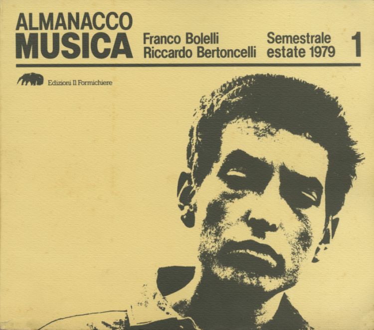 almanacco musica magazine Bob Dylan front cover