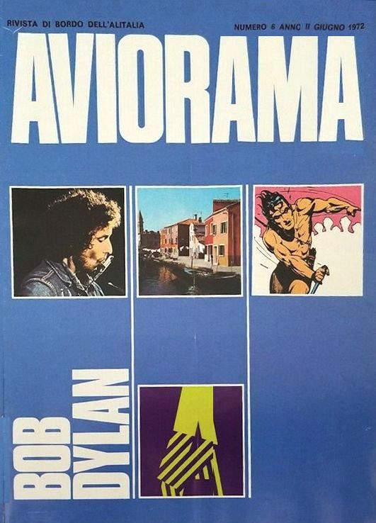 aviorama magazine Bob Dylan front cover