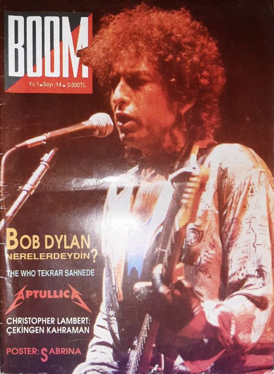 gençlik magazine Bob Dylan front cover