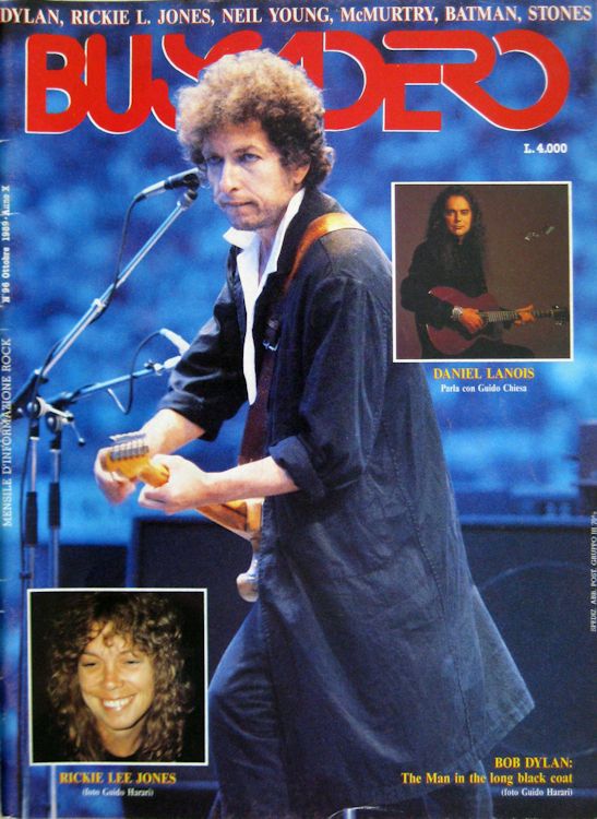 Buscadero magazine 96 Bob Dylan front cover