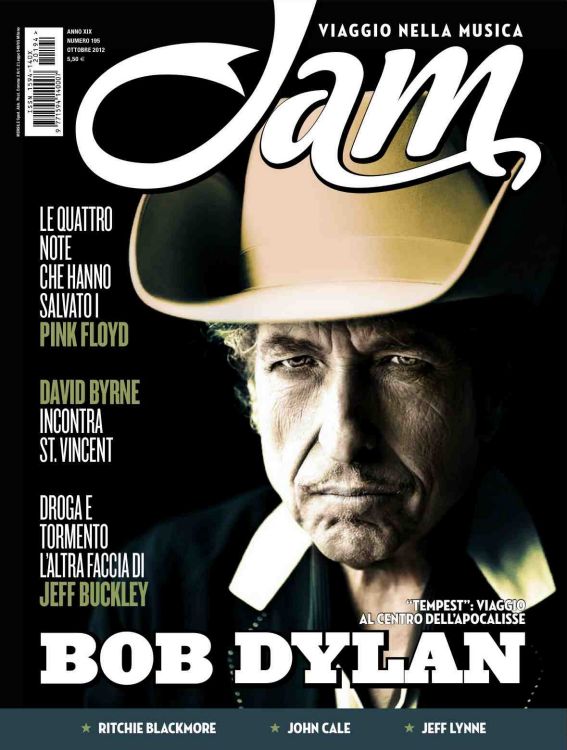 jam 2012 magazine Bob Dylan front cover