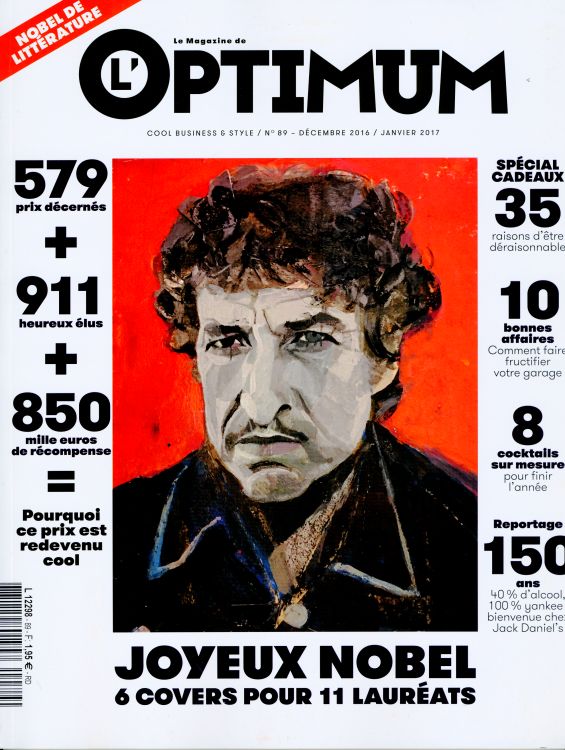 l'optimum magazine france Bob Dylan cover story