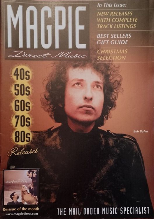 magpie special collector's  magazine Bob Dylan front cover