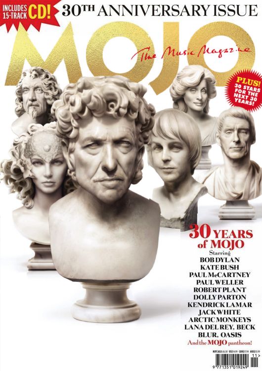 Mojo magazine november 2023 Bob Dylan front cover