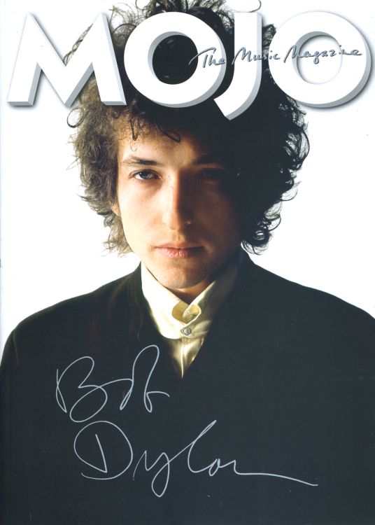 Mojo magazine Bob Dylan front cover
