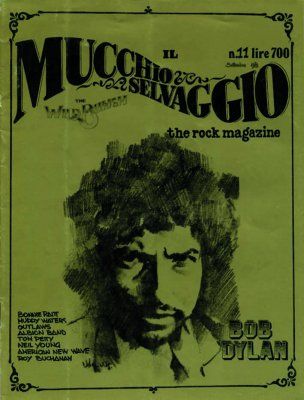 mucchio selvaggio 1978 09 magazine Bob Dylan front cover