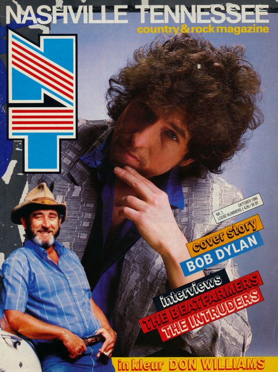 NT Nashville Tennessee holland magazine Bob Dylan front cover