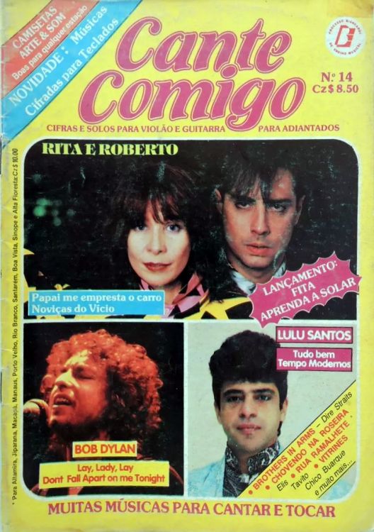 cante conmigo magazine Bob Dylan front cover