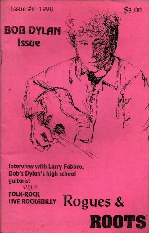 rogues & roots magazine Bob Dylan front cover