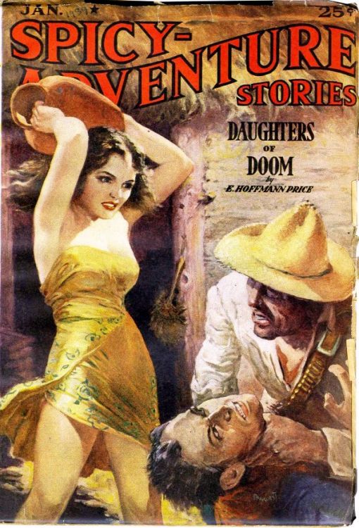 SPICY ADVENTURE STORY Jan 1939 Bob Dylan related front cover