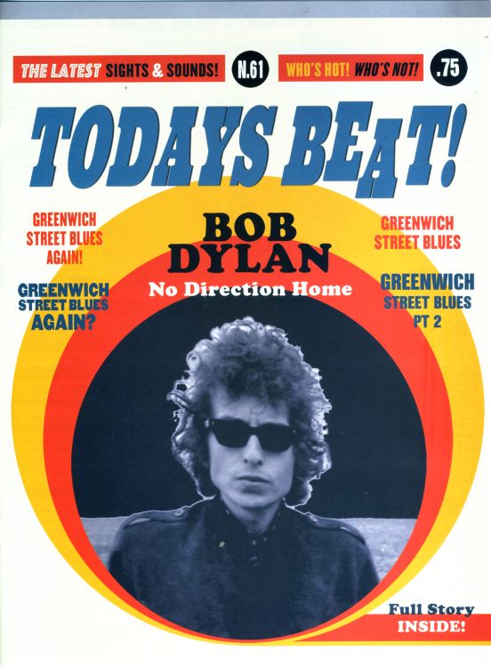 todays beat no direction home box set Bob Dylan front cover
