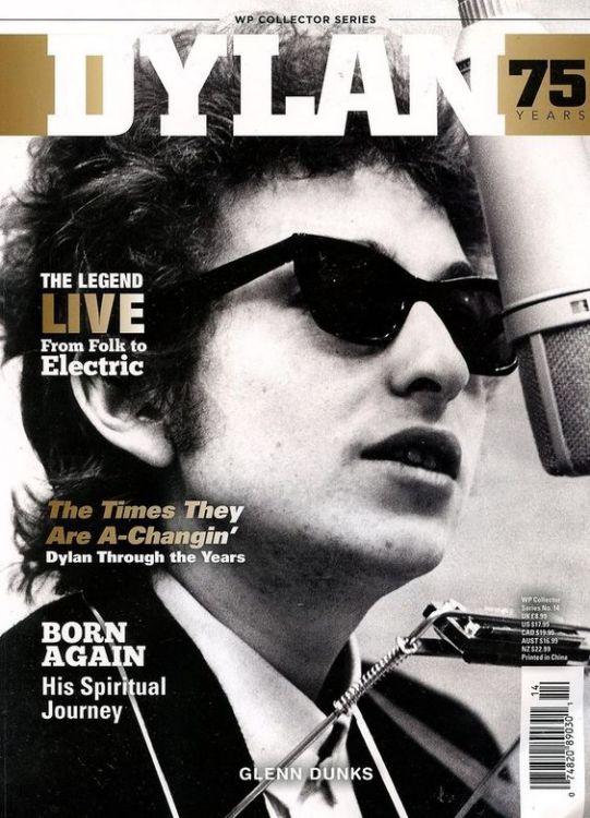 magazine Bob Dylan front cover