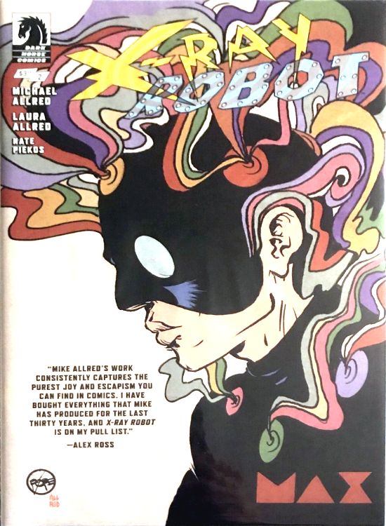 x-ray robot  magazine paul pope Bob Dylan front cover