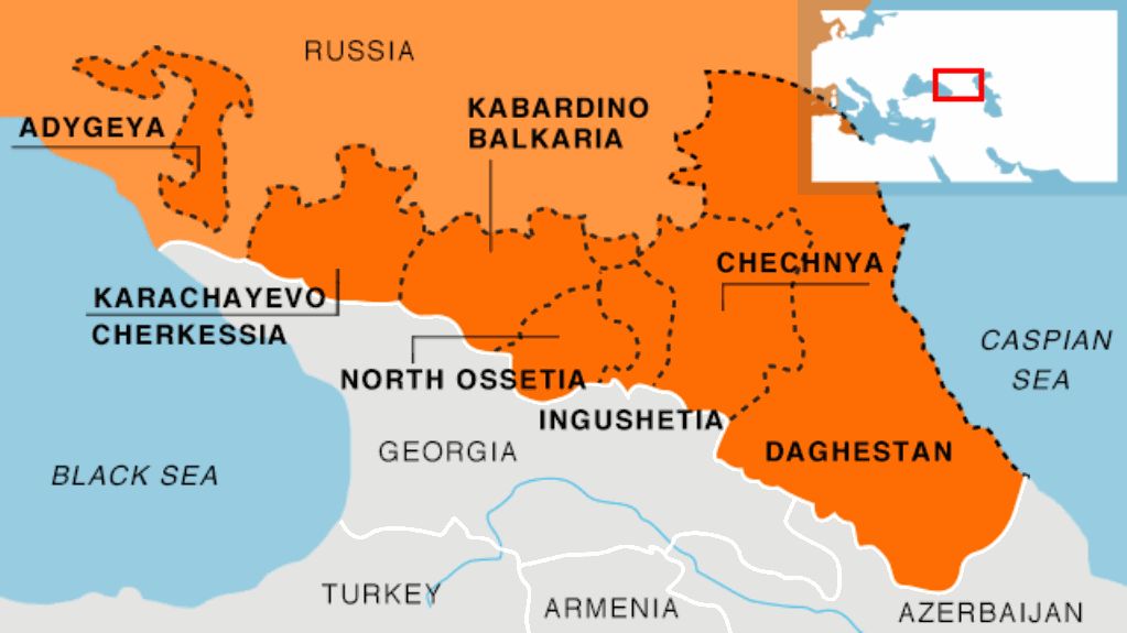 map of kabardino