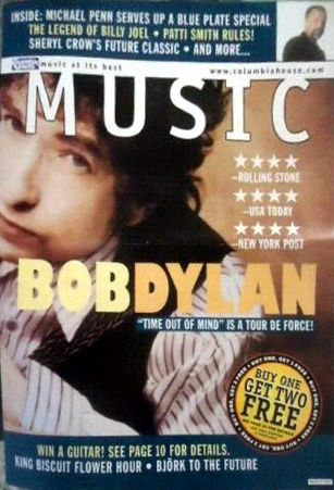 1997 bob dylan columbia house sales catalogue
