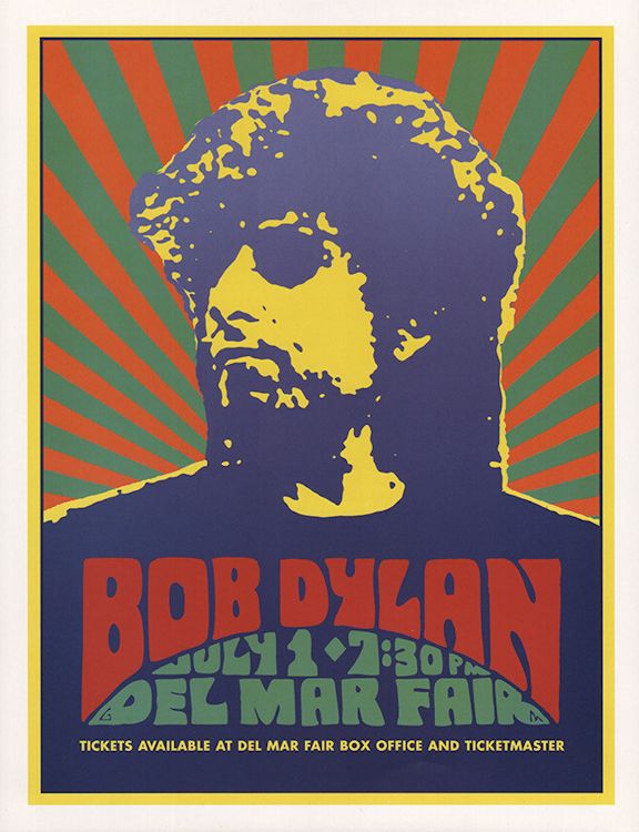 bob dylan del mar 2000 flyer