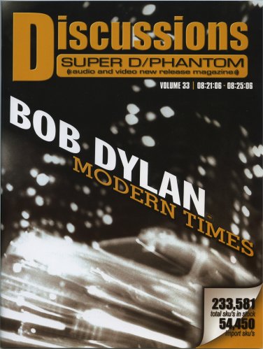 bob dylan discussions catalogue october 1998
