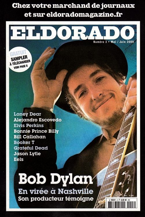 eldorado magazine Bob Dylan front cover