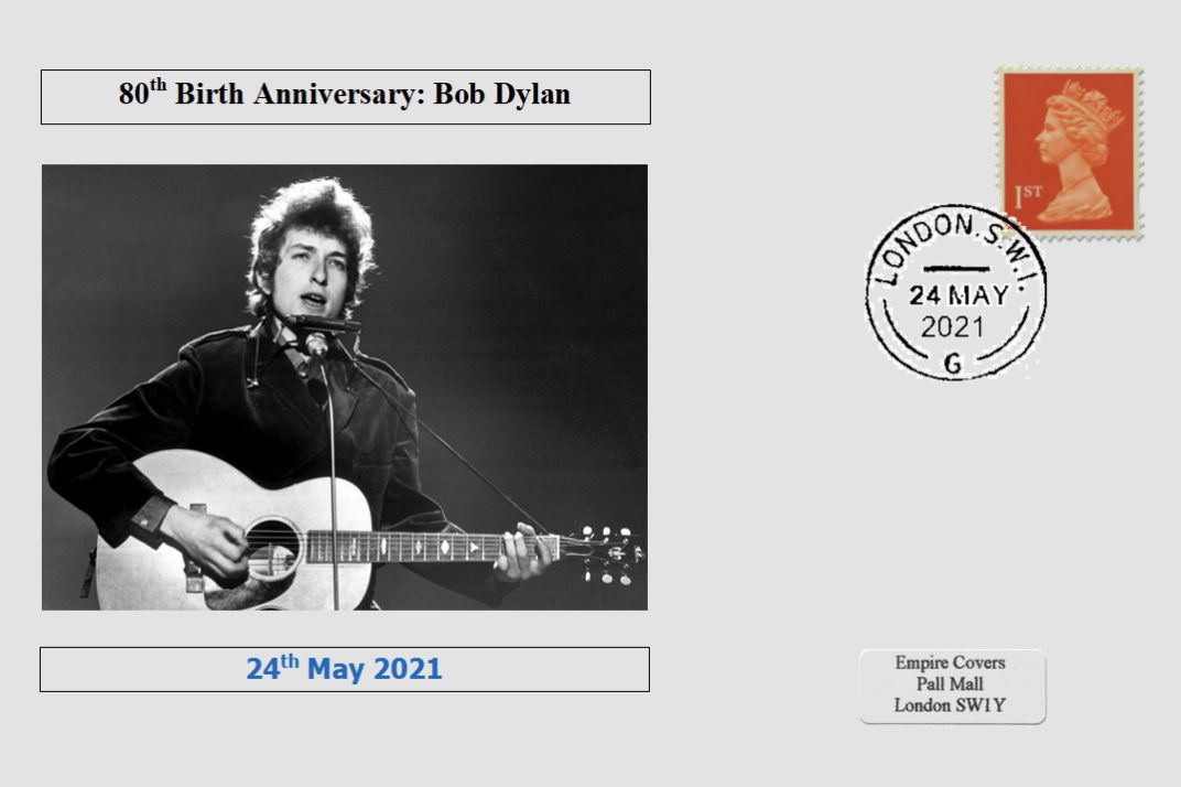 80th Bob dylan anniversary card 2
