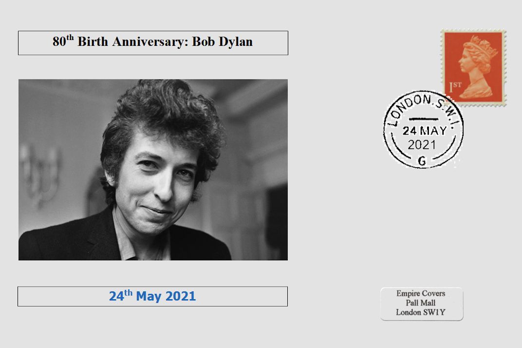 80th Bob dylan anniversary card 3