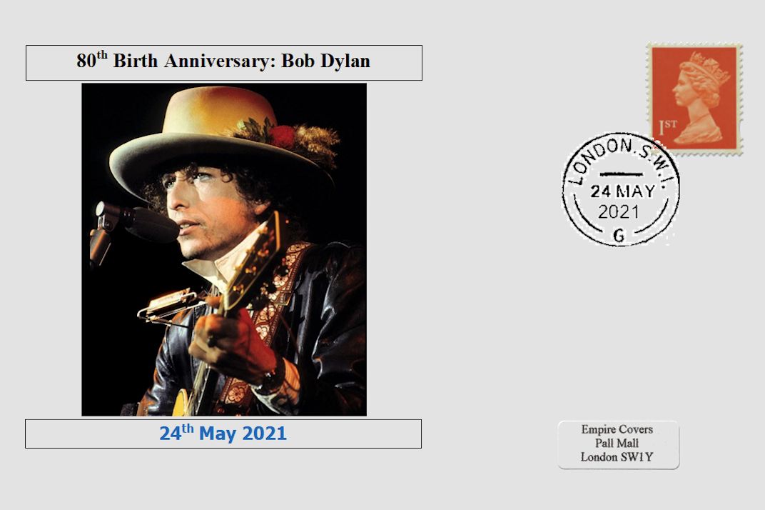 80th Bob dylan anniversary card 4