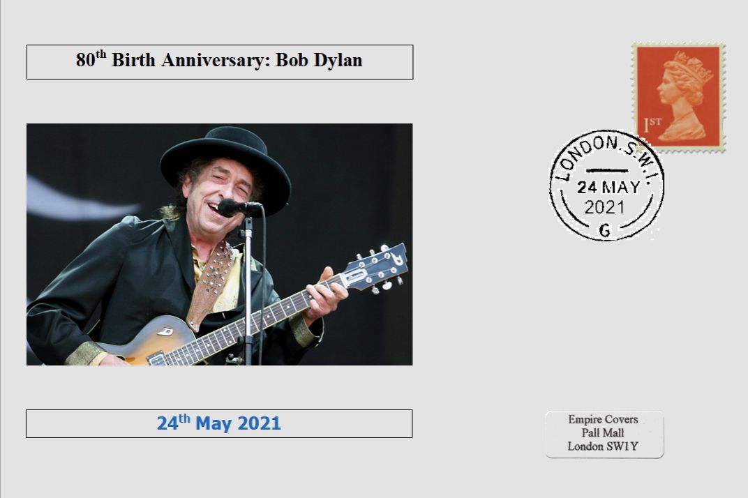 80th Bob dylan anniversary card 5