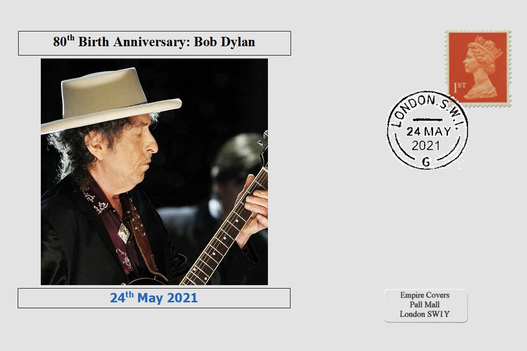 80th Bob dylan anniversary card 6