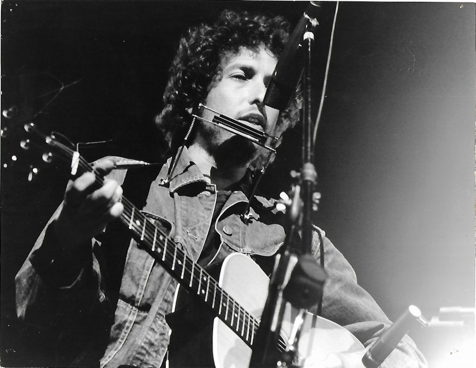bob dylan promo photo the concert for bangladesh film-programm Peter Kranzpiller