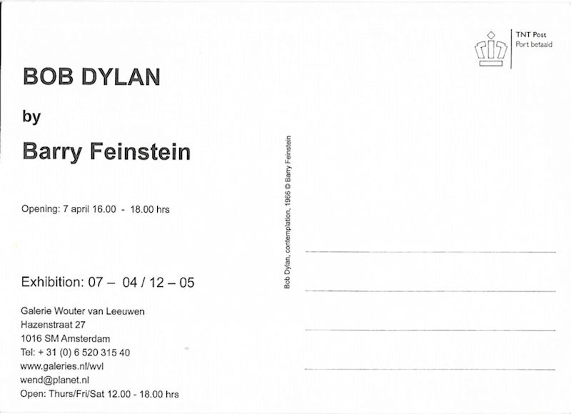bob dylan by barry feinstein amsterdam exhibition