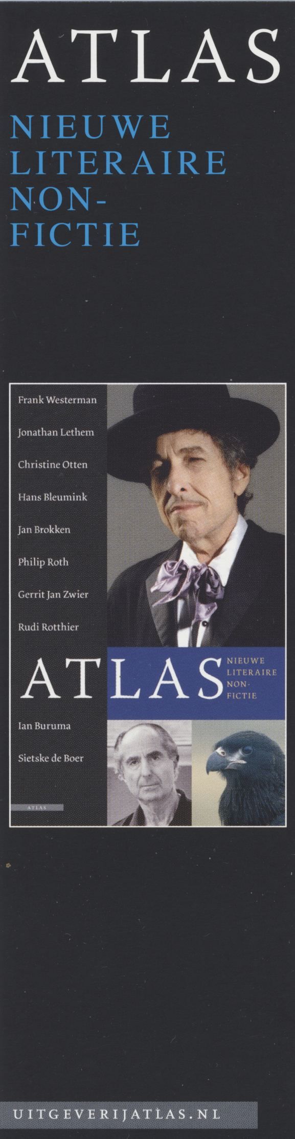 bob dylan atlas dutch bookmark